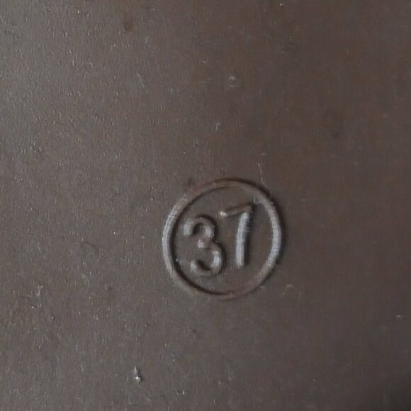 Faux Suede Western Inspired Pointed Toe Boots Tan Size EU 37/US 6.5 - Picture 7 of 8